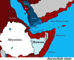 ダラーウィシュ国の地図