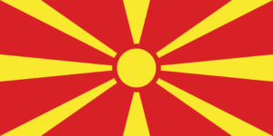 北マケドニアの国旗